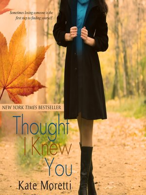 cover image of Thought I Knew You